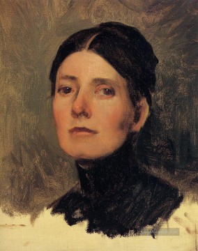 portrait autoportrait porträt Ölbilder verkaufen - Porträt von Elizabeth Boott Porträt Frank Duveneck